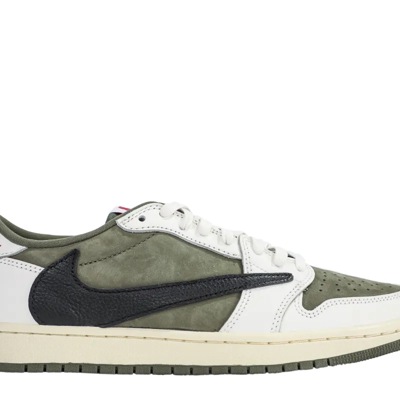 Travis Scott x Air Jordan 1 ' Medium Olive' (LN5 A1 Batch)