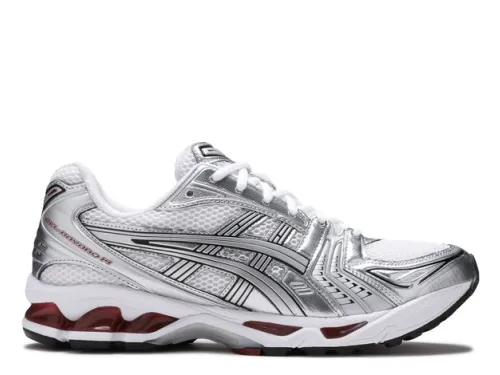 Gel Kayano 14 Pure Silver Red 2021