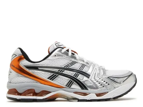Gel Kayano 14 Silver Piquant Orange 2023