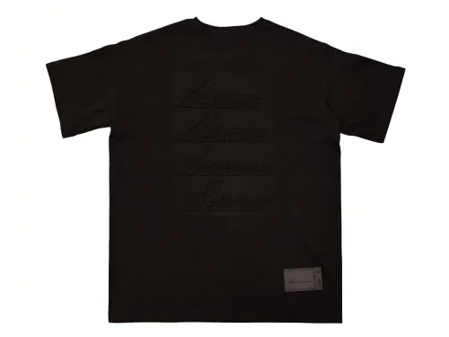 WE11D0NE TRACK Embossed Banner T-Shirt