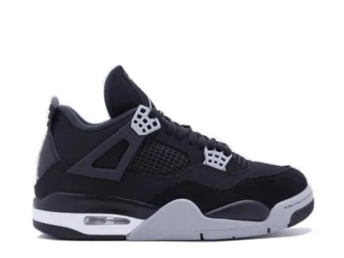 Air Jordan 4 “Black Canvas (GS)