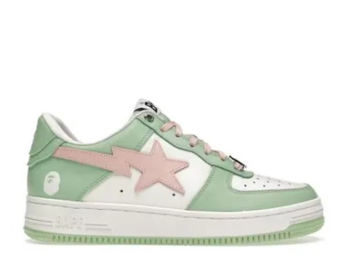A Bathing Ape Bapesta - Pastel Pack 'Green'