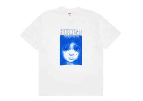 Suprem3 Margaret Keane Teardrop Tee 'White'
