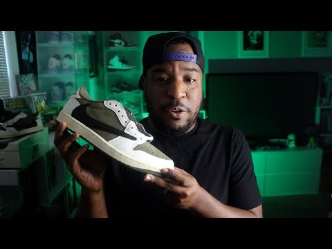 Travis Scott x Air Jordan 1 ' Medium Olive' (LN5 A1 Batch)