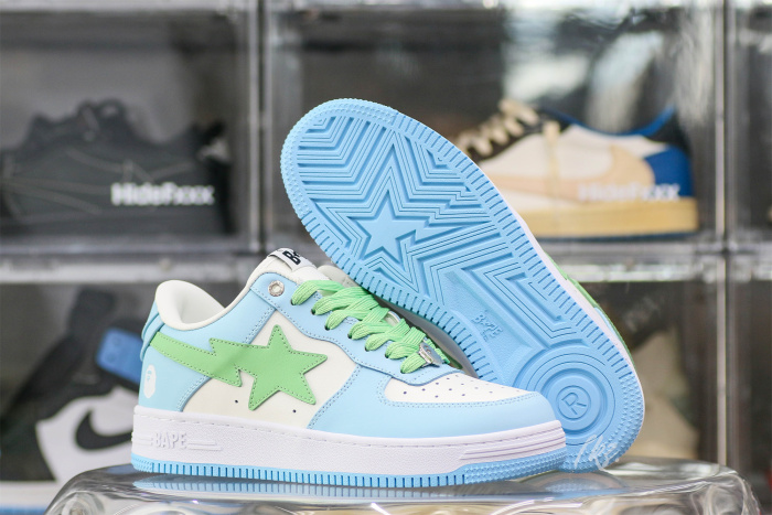 A Bathing Ape Bapesta - Pastel Pack 'Blue'