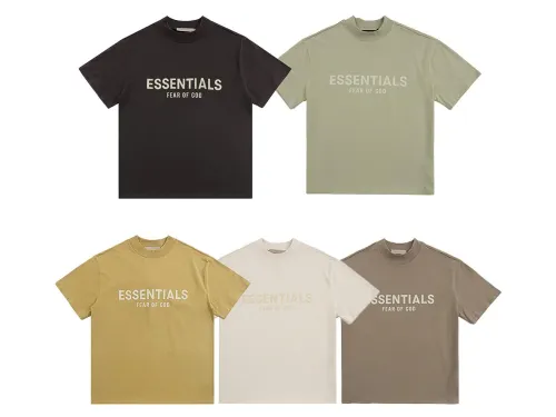 Fear Of God / Essentials Limited flocking short sleeves in season 8