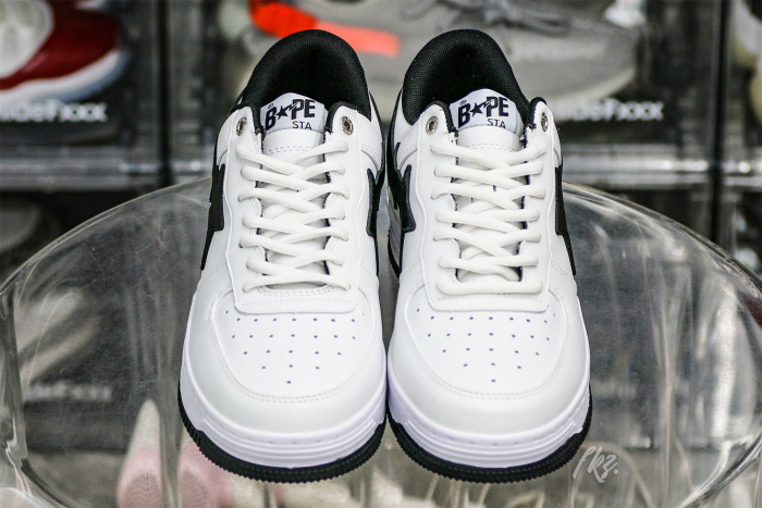 JJJJound x Bapesta White Black