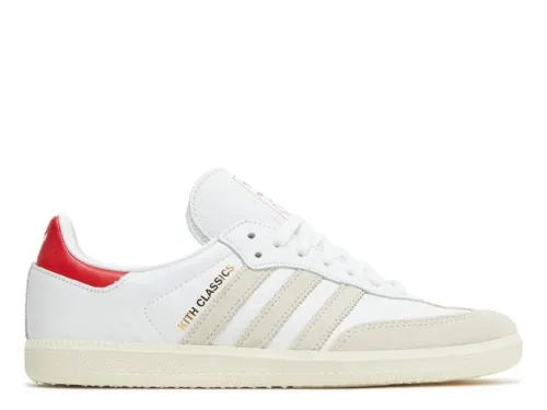 Kith X Samba OG Classics Program White Red