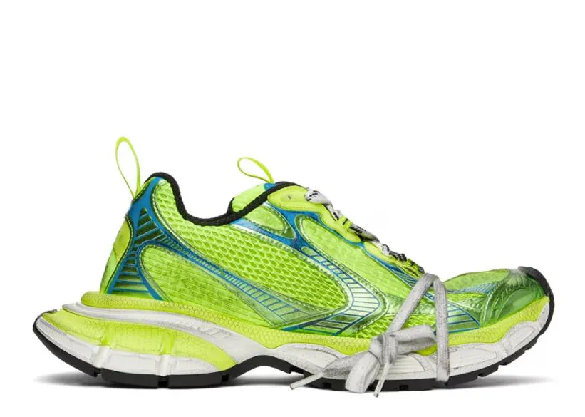B@lenciag* 3XL Ski Sneaker Fluo yellow/Blue