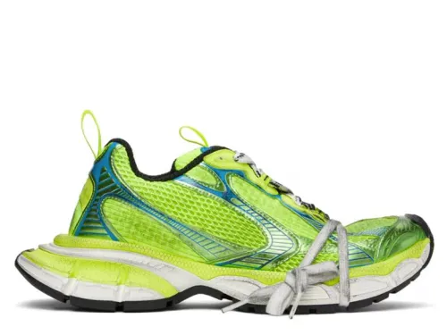 B@lenciag* 3XL Ski Sneaker Fluo yellow/Blue