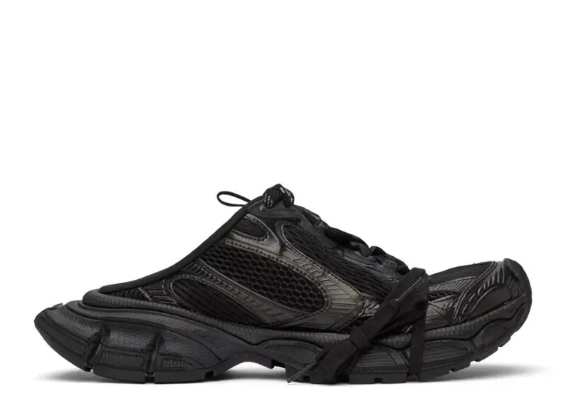 B@lenciag* Black 3XL Mules