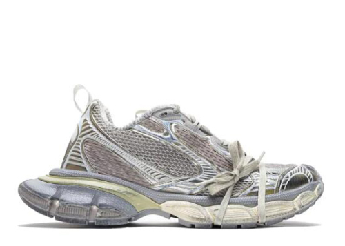 B@lenciag* 3XL Ski Sneaker  Worn-Out - Light Beige