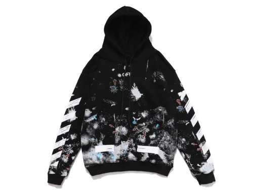 OFF-WHITE Starry Sky Fireworks Hoodie