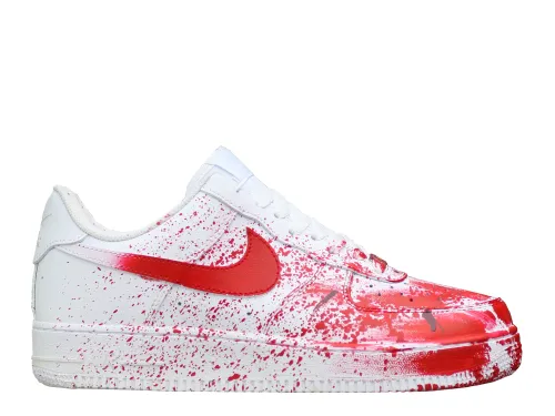 Air Force 1 Low Custom Blood Splatter