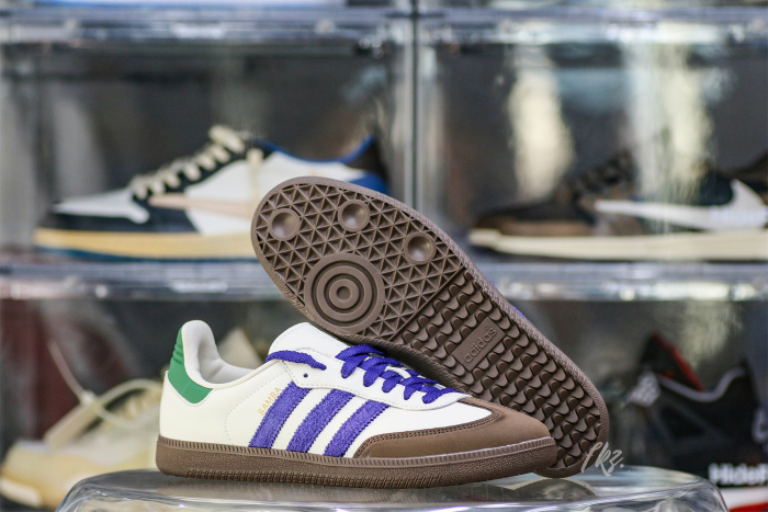 Wmns Samba OG Off White Purple Green