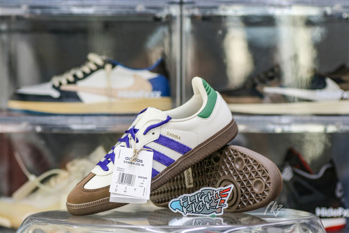 Wmns Samba OG Off White Purple Green