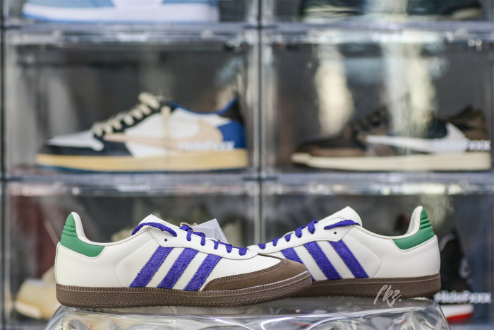 Wmns Samba OG Off White Purple Green