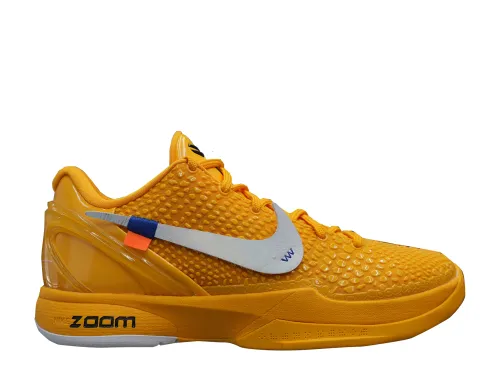 Off White x Nike Zoom Kobe 6 Yellow Custom(A1 Batch)
