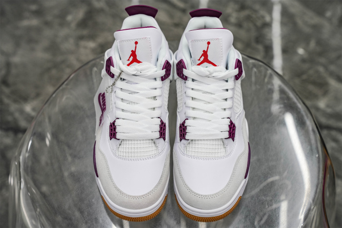 Air Jordan 4 Retro SP X Nike SB Bordeaux Red