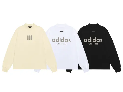 FEAR OF GOD x adidas 3/4 Mock Tee