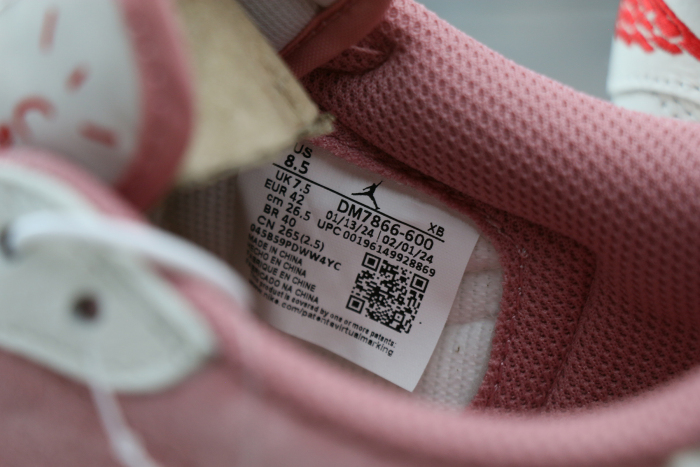 Travis Scott x Air Jordan 1 Low OG  Shy Pink  2025