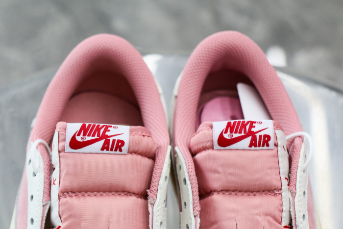 Travis Scott x Air Jordan 1 Low OG  Shy Pink  2025