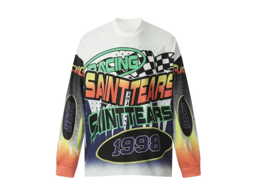 Saint Mich@el Tears Full Print 1998 Long Sleeve