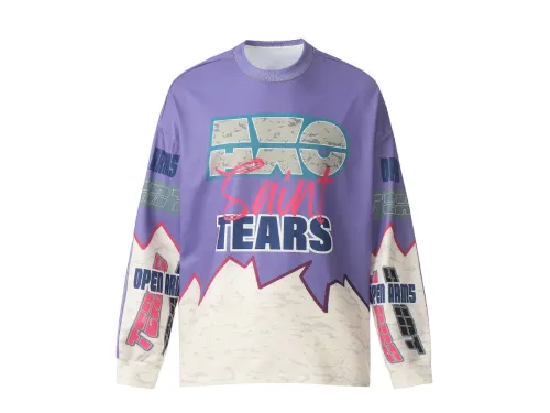 Saint Mich@el Tears AXO Full Print Long Sleeve