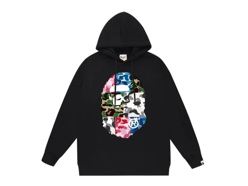 BAPE classic camo Ape Head logo hoodie