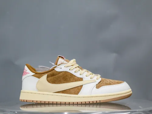 Travis Scott X Air Jordan 1 Low OG Sail / Muslin（A2 Batch)