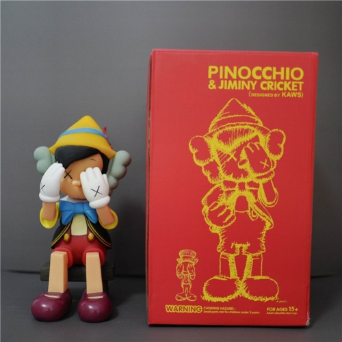 Kaws x Pinocchio & Jiminy Cricket  2010 27cm