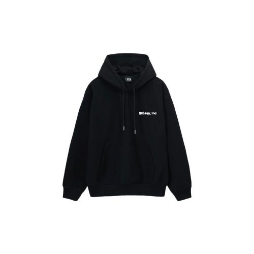 Stu$$y tag graphic print hoodie