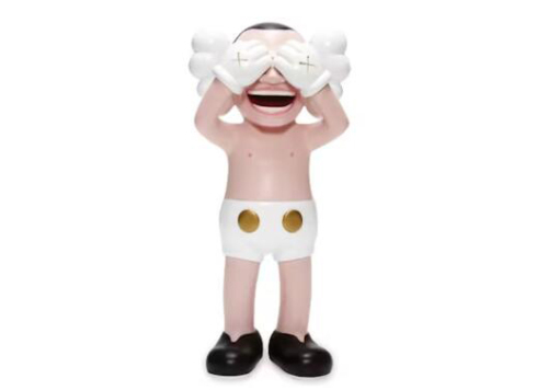KAWS Yue Minjun Companion Vinyl Figure 30cm