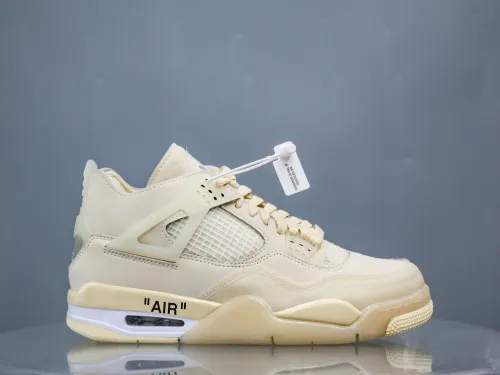 Off White x Air Jordan 4 Sail 2020 (A2 Batch)