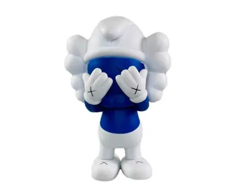 Smurf KAWS Figure