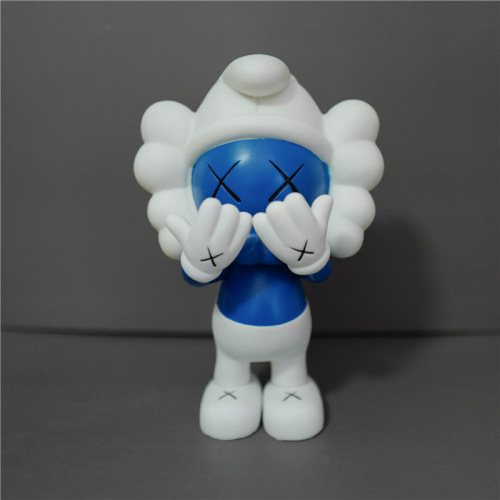 Smurf KAWS Figure
