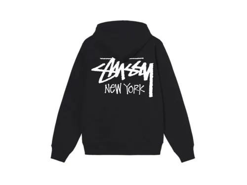 Stu$$y New York Custom Logo Graphic Printed Hoodie