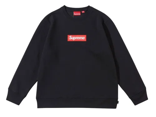 Suprem3 22FW Box Logo Crewneck 2022 Hoodie
