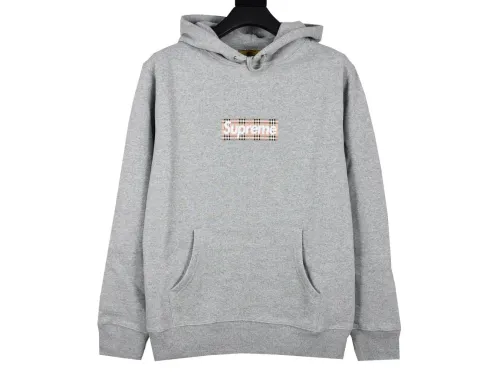 Suprem3 22ss Week3 x Burb3rry Hoodie