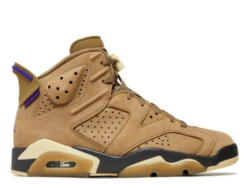 Air Jordan 6 Retro GORE TEX Brown Kelp Wmns