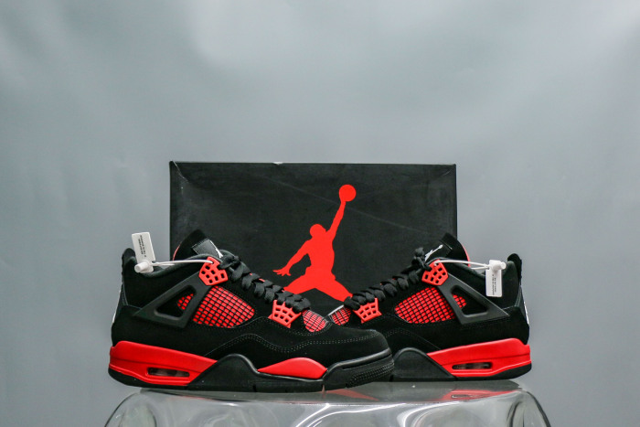Jordan 4 Retro Red Thunder  (A2 Batch)