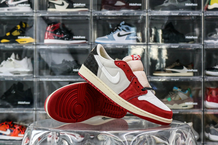 Trophy Room X Jordan 1 Retro Low OG SP 'Home' 2024（LN5 A1 Batch）