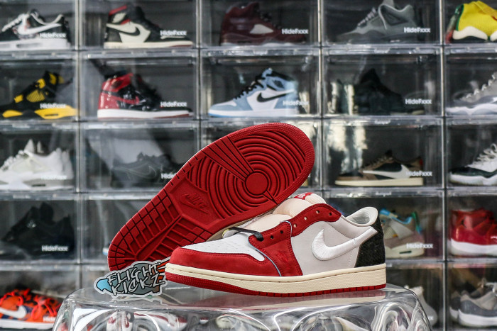 Trophy Room X Jordan 1 Retro Low OG SP 'Home' 2024（LN5 A1 Batch）