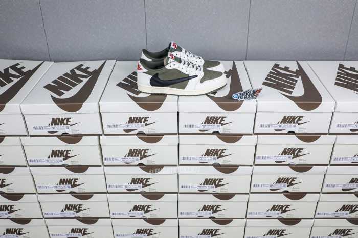 Travis Scott x Air Jordan 1 ' Medium Olive' (LN5 A1 Batch)
