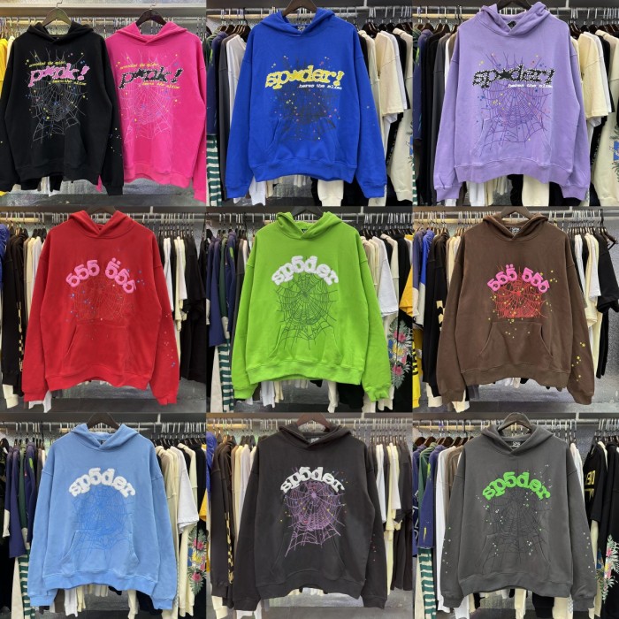 Sp5der Hoodies