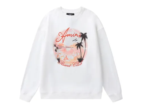 AMIRI Maldives Beach Logo with Rhinestone Detailing