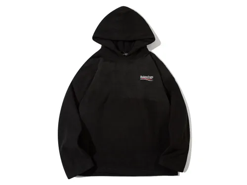 Balenciag* Fleece Hoodie