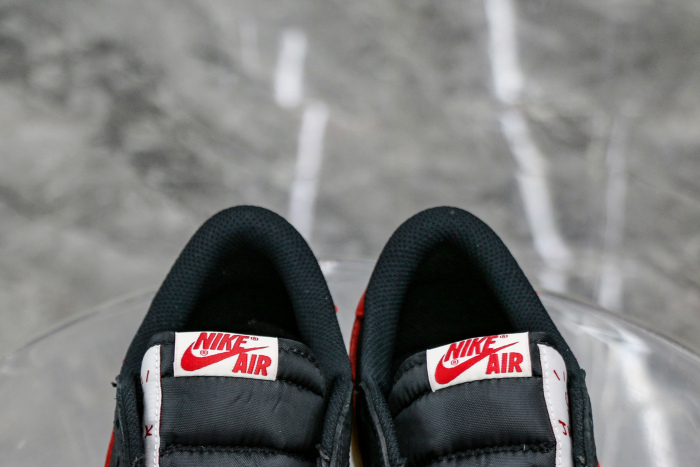 Travis Scott x Air Jordan 1 Low OG Black Red 2025