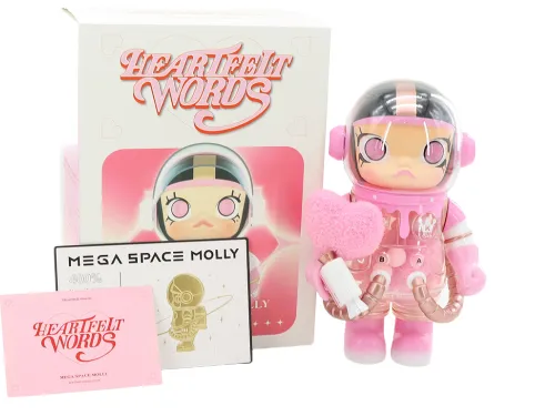 POP MART MEGA Series Heart Whisper Trendy Figure 400%