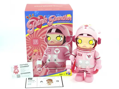 P0P MART MEGA Series Pink Panther Trendy Figure 400%
